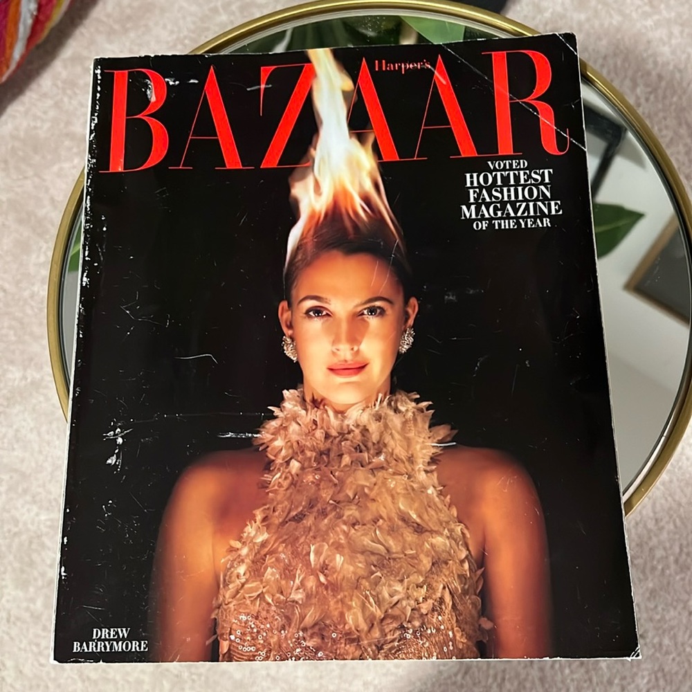 Harper’s Bazaar Drew Barrymore